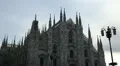 Milan Cathedral (Duomo di Milano), Duomo Square (Piazza del Duomo), Italy HD Footage