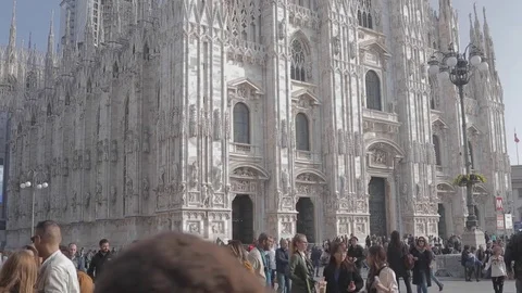 Milan Cathedral Video stock 82157783