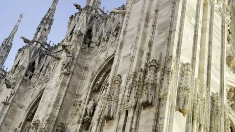 Milan Cathedral Stock Footage 263694958