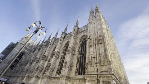 Milan Cathedral Stock Footage 263769085