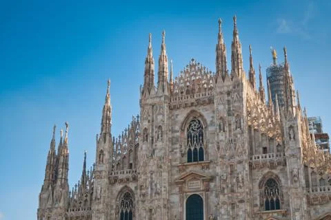 Milan cathedral Stock Photos