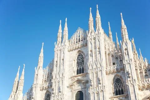 Milan cathedral Stock Photos