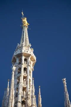 Milan cathedral Stock Photos