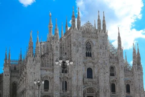 Milan Cathedral Stock Photos