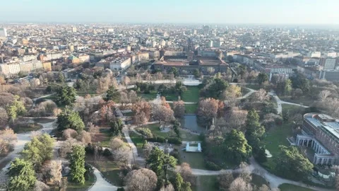 Milan city view Stock Footage 262191624