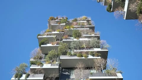 Milan cityscape Video stock 259619779