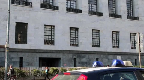 Milan - Courthouse Stock Footage 63338135