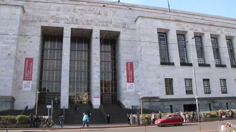 Milan - Courthouse Stock Footage 63338158