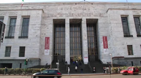 Milan - Courthouse Stock Footage 63338159