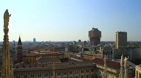Milan from Duomo Видео 29389257