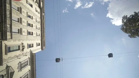 Milan elegant sky landscape Video stock 80255806