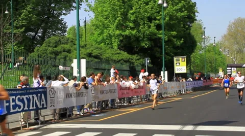 Milan Marathon Runners Видео 37037043
