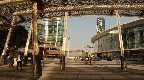 Milan, Piazza aumenti Skyscraper Vidéo 40305204