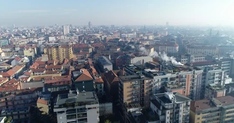 Milan skyline Stock Footage 122499145