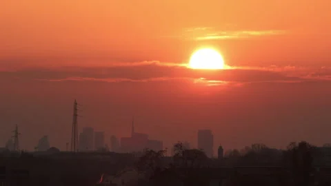 Milan Sunset 4k 動画素材 149979396