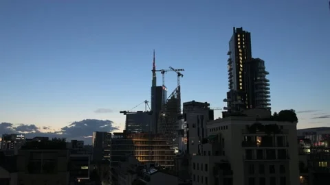 A Milan time lapse Видео 156676122