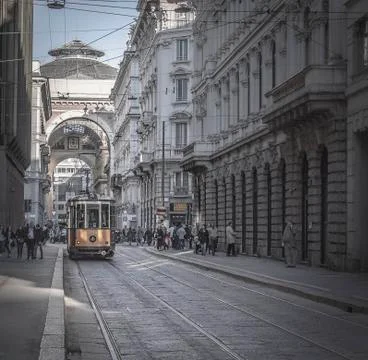 Milan transprt Foto stock
