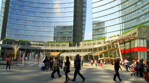 Milan, Unicredit Skyscraper Video stock 39654161
