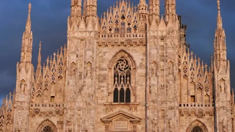 Milano dome Video stock 140470753