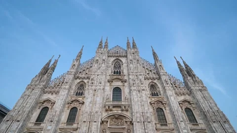 Milano dome Italy Stock Footage 218353217