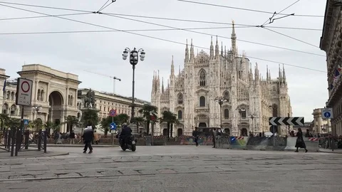 Milano Duomo Square Stock-Footage 104619569