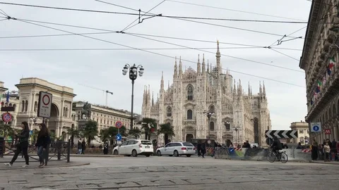 Milano Duomo Square Видео 104620847