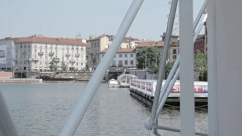 Milano Naviglio Stock Footage 74129987