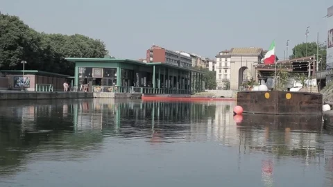 Milano Naviglio Stock Footage 74130018