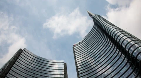 Milano skyscraper Stock Footage 43224531