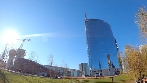 Milano TimeLapse Stock Footage 122567683