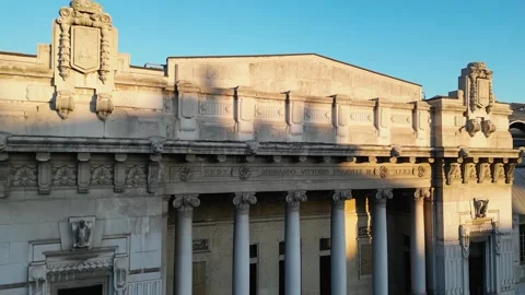 Milano train station and architecture of Italy Stock Footage 252668399
