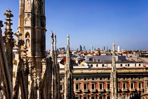 Milano view Stock Photos