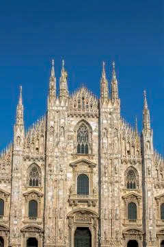 Milan's cathedral Stock Photos