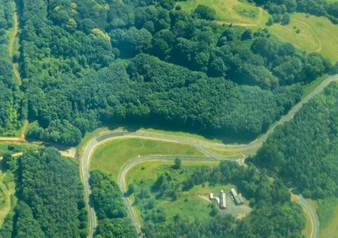 Milbrook Test Track Stock Photos