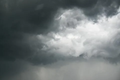 Mild dark cloudy sky 3 스톡 사진