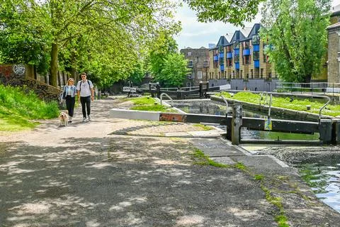 Mile End Lock Stock Photos