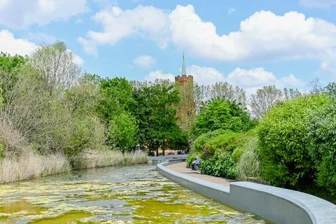 Mile End Park, Tower Hamlets, London Stock Photos