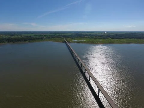 Mile long Bridge Foto stock