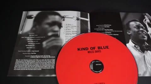 Miles Davis Kind of Blue Stock Footage 197055848