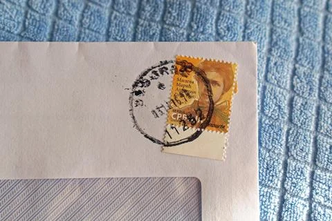 Mileva Maric Einstein stamp Stock Photos