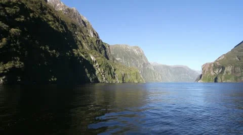 Milford Sound Video stock 10921685