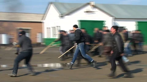 Prison Riot Stock Video Footage | Royalty Free Prison Riot Videos | Pond5