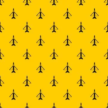 Military aircraft pattern vector 스톡 일러스트