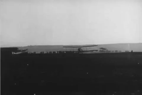 Military Airplane tactics continued to evolve in World War I Video stock 90624366