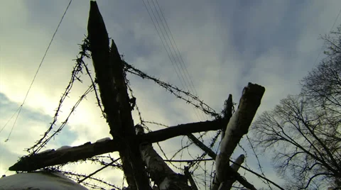 Military barriers, obstacles Video stock 35259060