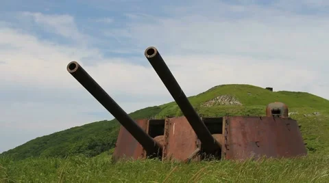 Military battery Stock Footage 54935839