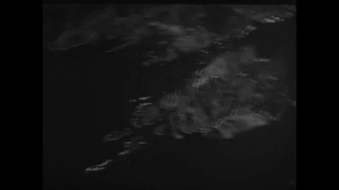 Military bomber airplanes attack enemy positions - 1945 Stock Footage 101416238