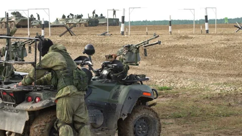 Military bugs. Video stock 112019981