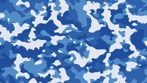 Military camouflage pattern background. Vector design. Stock Illustration