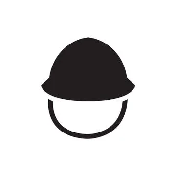 Military caps Stock Illustration